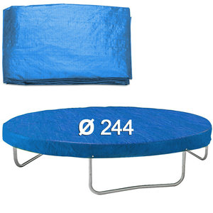 Trampoline rand 244 blauw Trampoline rand 244 blauw